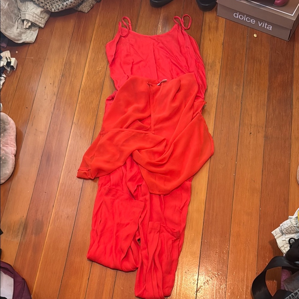 Ella Moss Red Dress